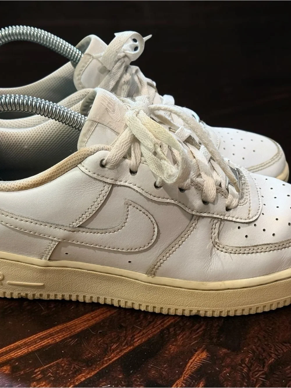 Nike Air Force 1 Low Triple White 314192-117 Youth Size 6